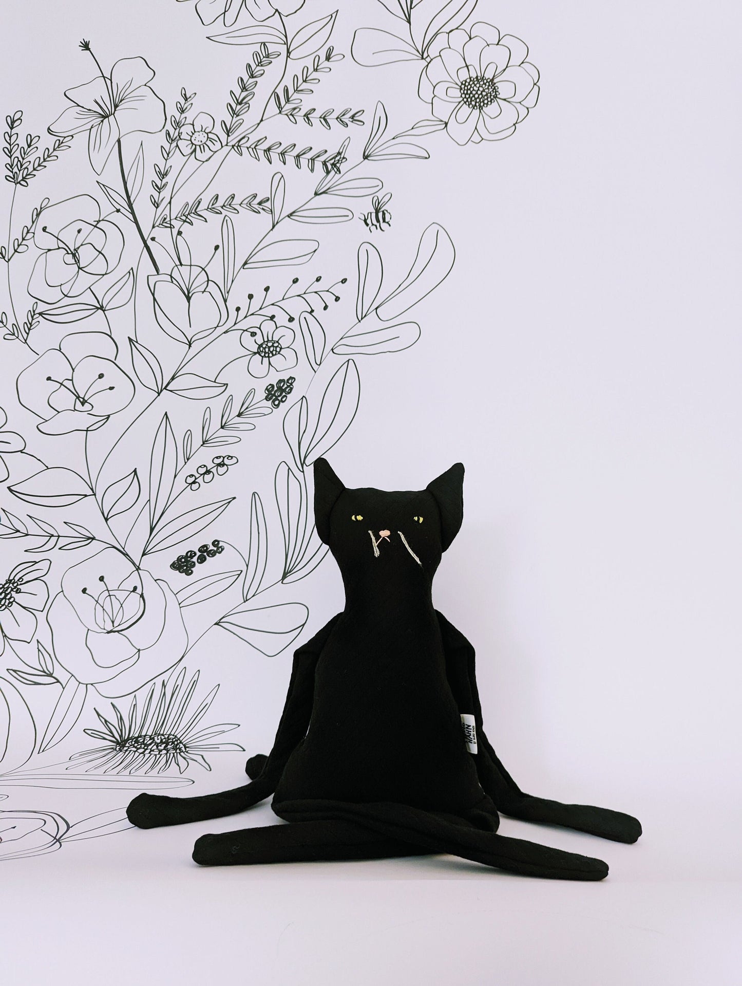 Kuscheltier Katze Blacky